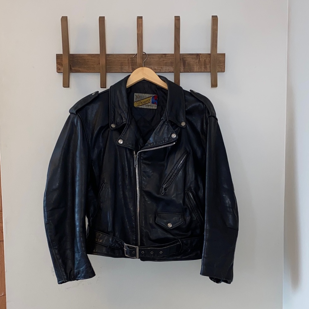 Vintage American Schott NYC Motorcycle Jacket